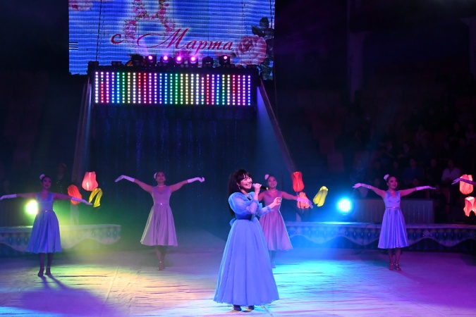 8 марта состоялся праздничный концерт, посвященный Международному женскому дню. 