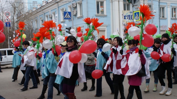 2010 г. - Первомайская демонстрация