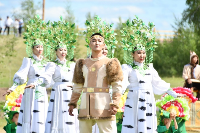 В Амгинском районе состоялось открытие национального праздника «Ыһыах Олонхо»