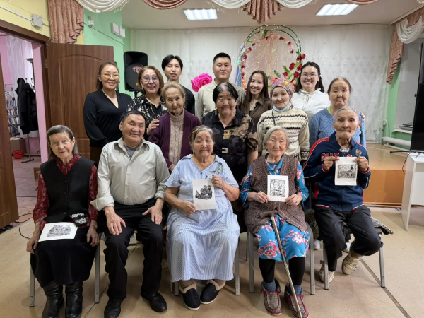 Цирк Благотворительный выезд в Дом престарелых